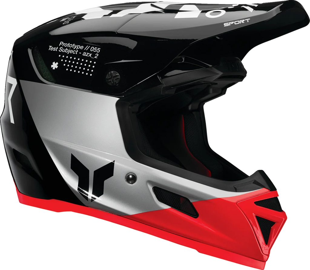 Thor Reflex Sport Helmet - Strike - MIPS® - Black/Red - XS - Main Product View