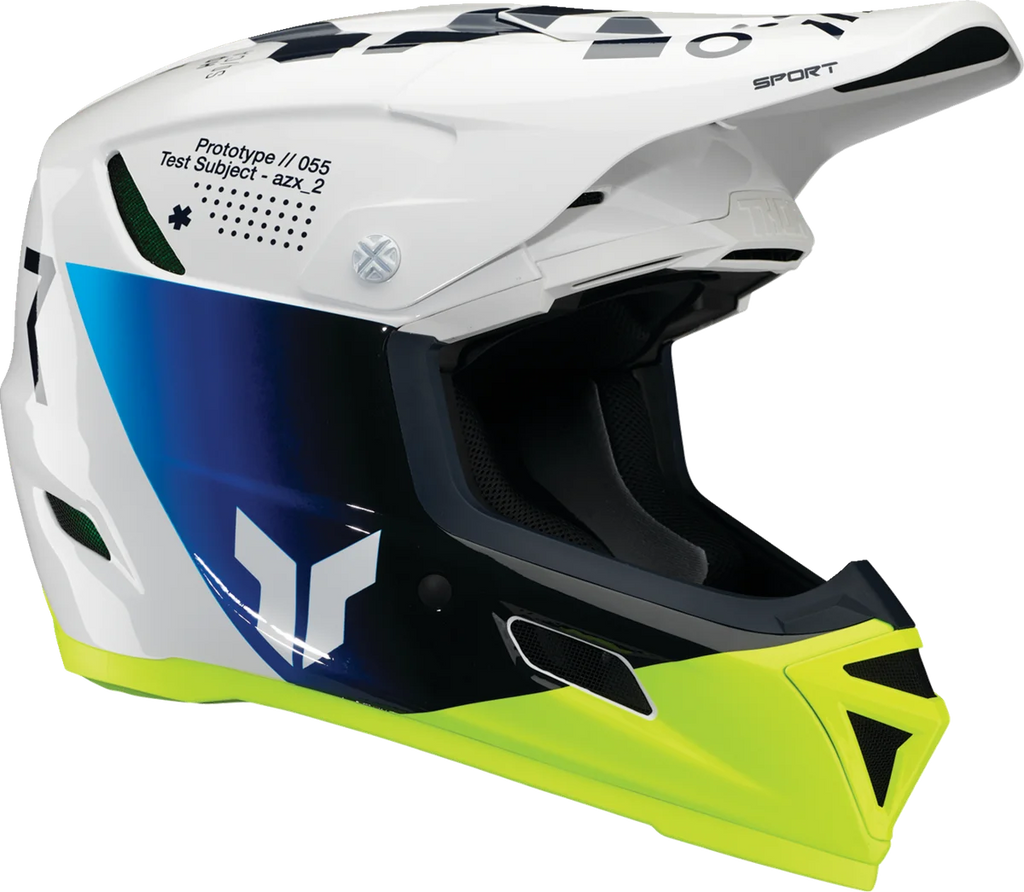 Thor Reflex Sport Helmet - Strike - MIPS® - Navy/Acid - Large - Main Product View