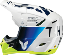 Load image into Gallery viewer, Thor Reflex Sport Helmet - Strike - MIPS® - Navy/Acid - Medium - Side View