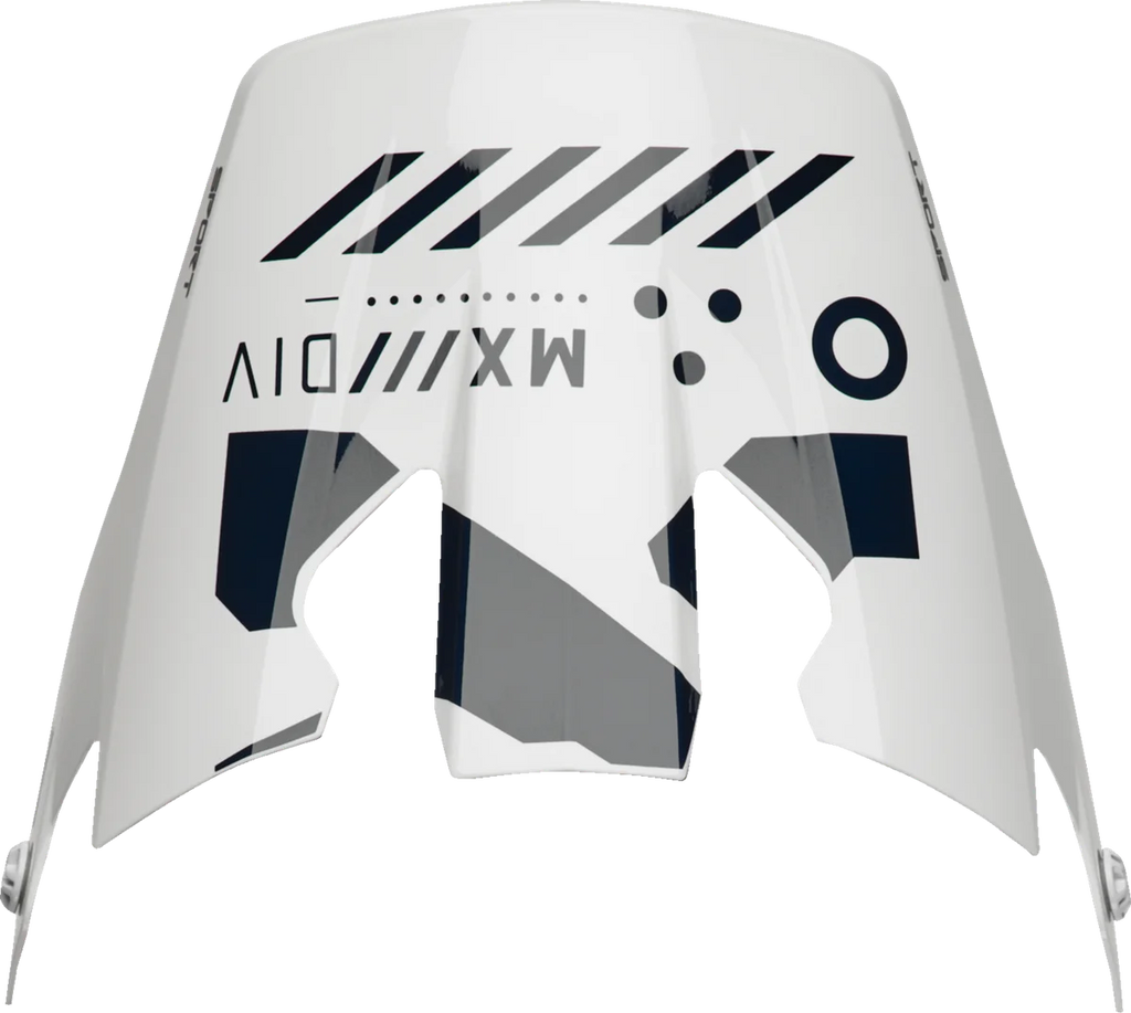 Thor Reflex Sport Visor - Strike - Navy/Acid - Main Product View