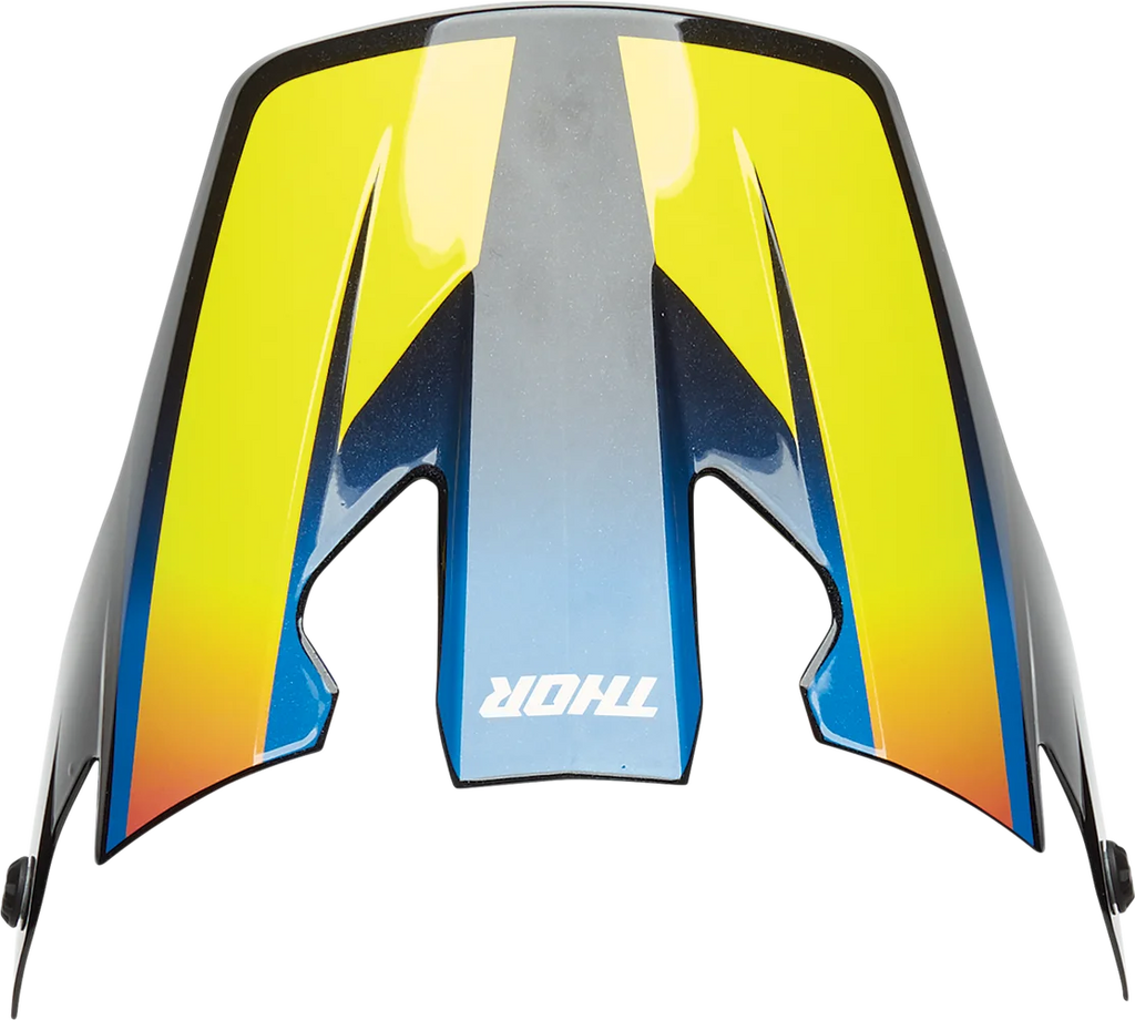 Thor Reflex Visor Kit - Apex - Red/White/Blue - Detail View