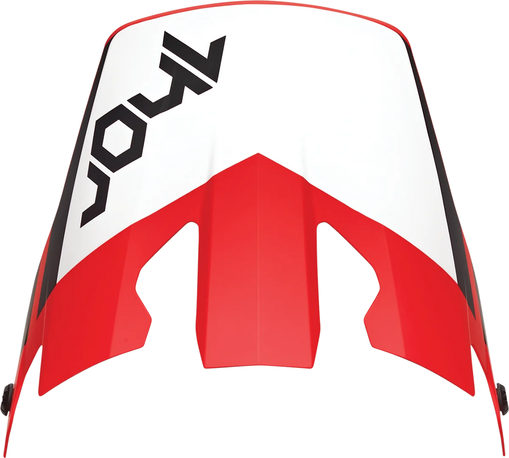 Thor Reflex Visor Kit - Cube - Red/Black - Main Product View