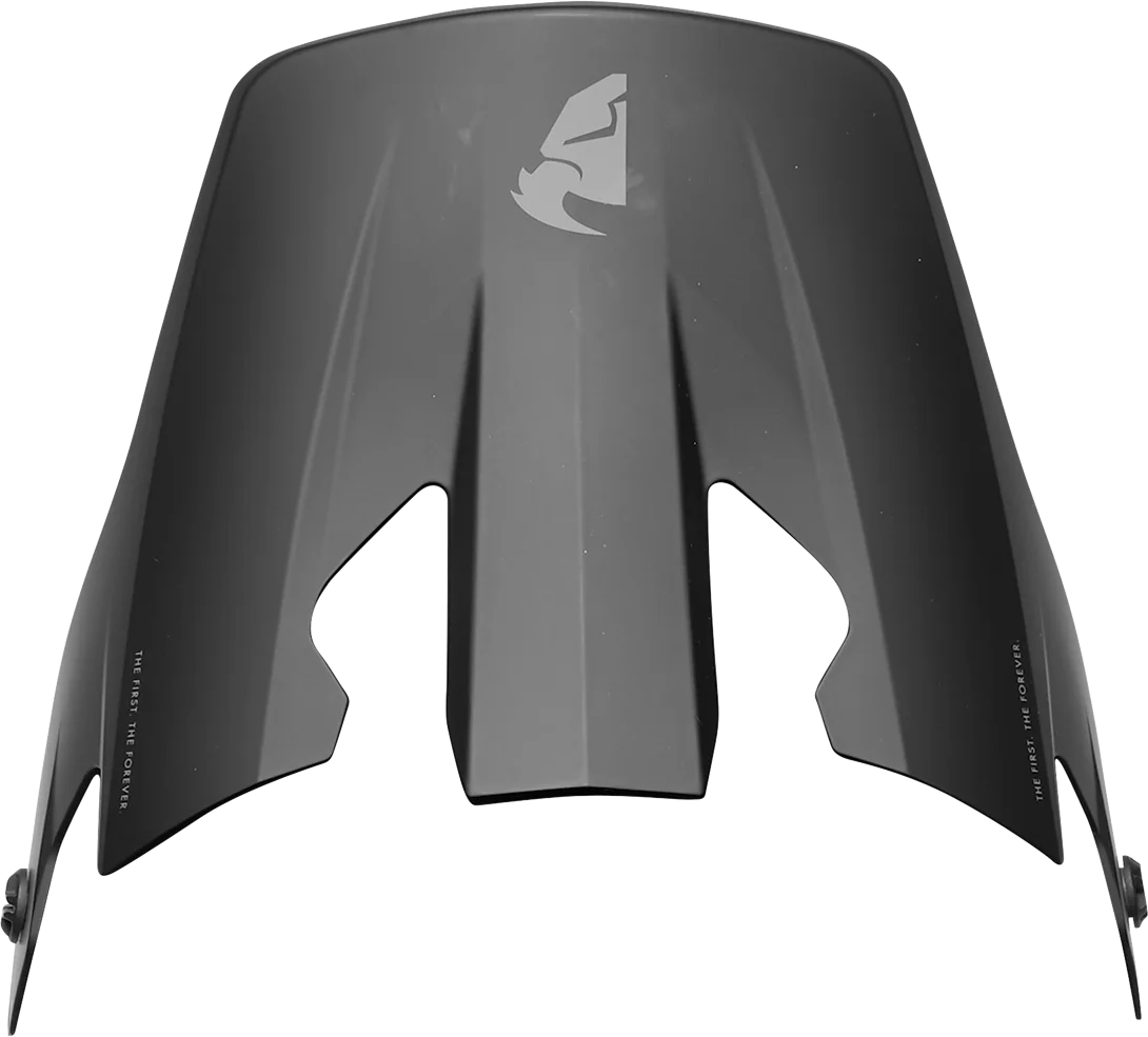 Thor Reflex Visor Kit - Cube - Red/Black - Side View