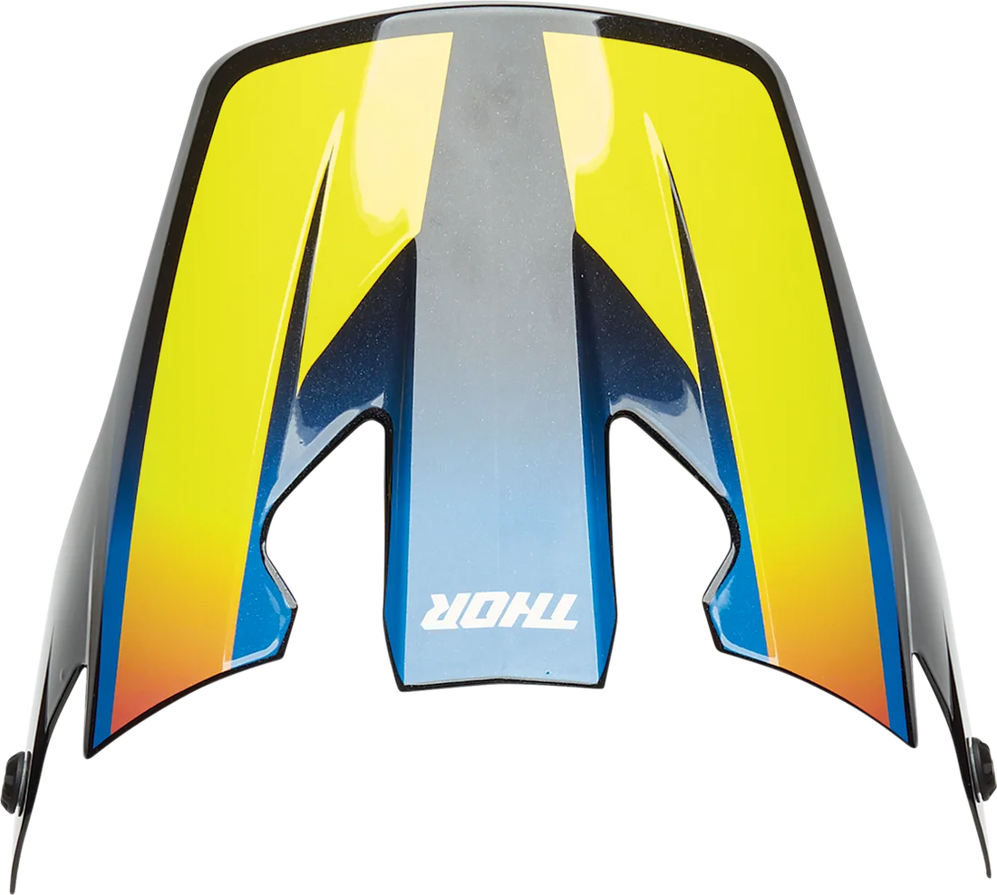 Thor Reflex Visor Kit - Cube - Red/Black - Detail View