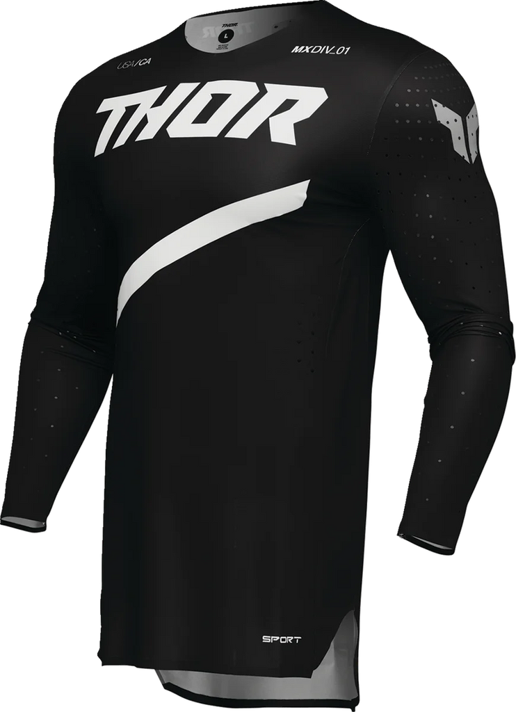 Thor SPORTMODE Brave Jersey - Black - 2XL - Main Product View