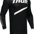 Load image into Gallery viewer, Thor SPORTMODE Brave Jersey - Black - 2XL - Side View