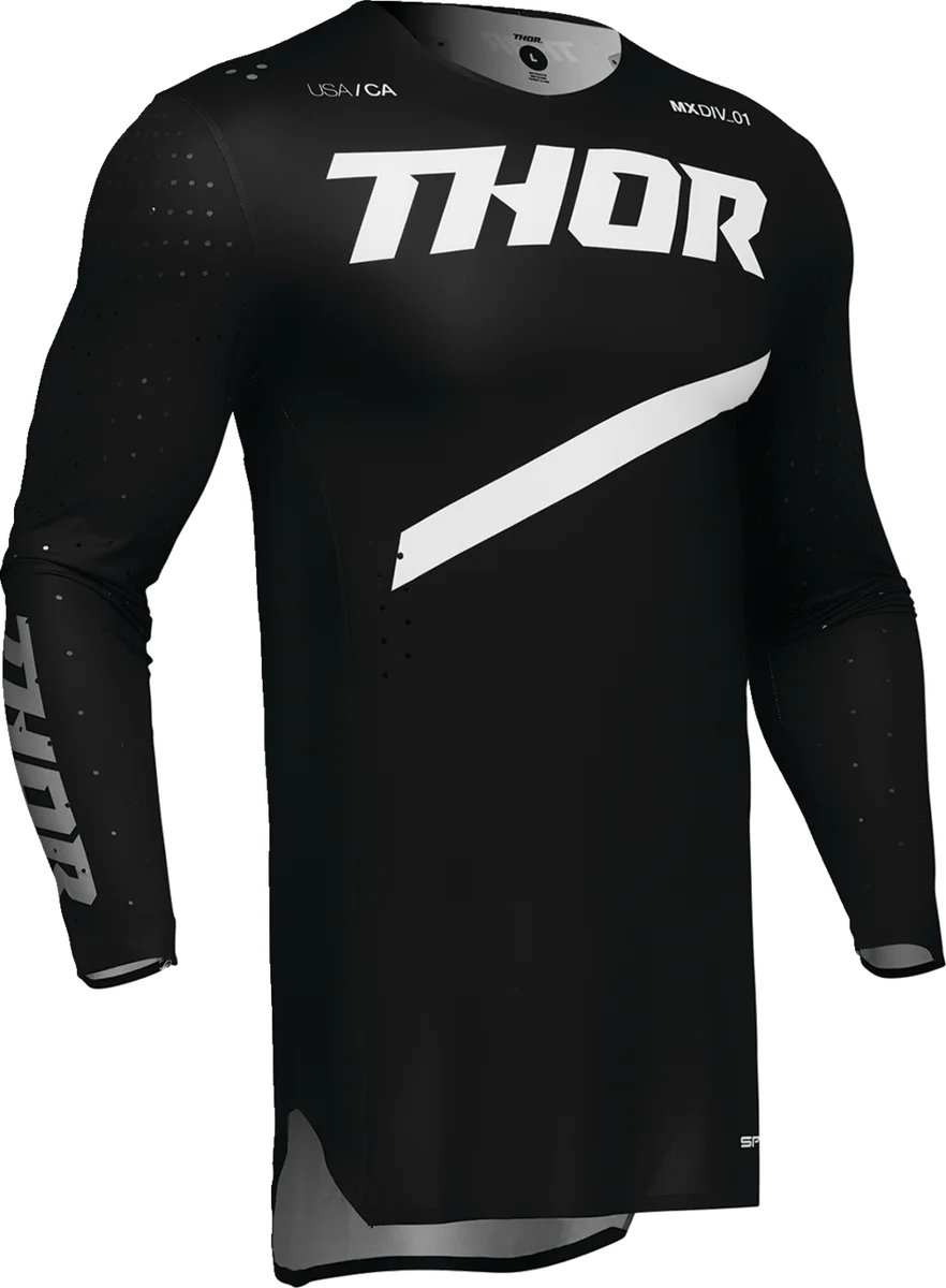 Thor SPORTMODE Brave Jersey - Black - 2XL - Side View