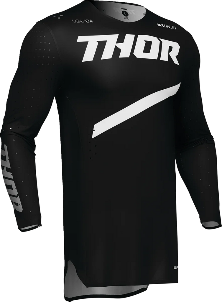 Thor SPORTMODE Brave Jersey - Black - 2XL - Side View