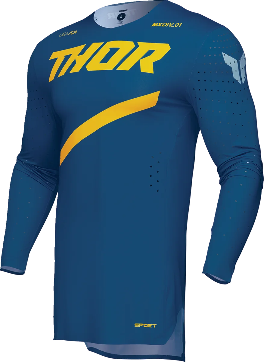 Thor SPORTMODE Brave Jersey - Black - 2XL - Additional View 5