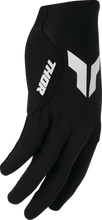 Load image into Gallery viewer, Thor SPORTMODE Iconic Gloves - Black - Large - Back View