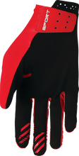 Load image into Gallery viewer, Thor SPORTMODE Iconic Gloves - Red - Medium - Side View