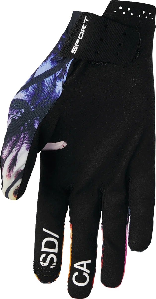 Thor SPORTMODE SD Gloves - Black - Medium - Side View