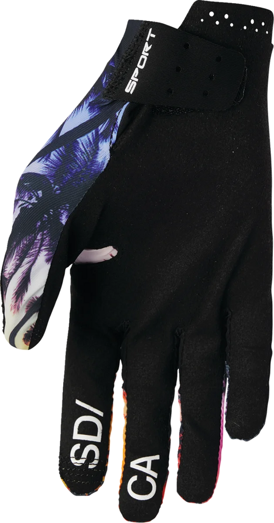 Thor SPORTMODE SD Gloves - Black - Medium - Side View