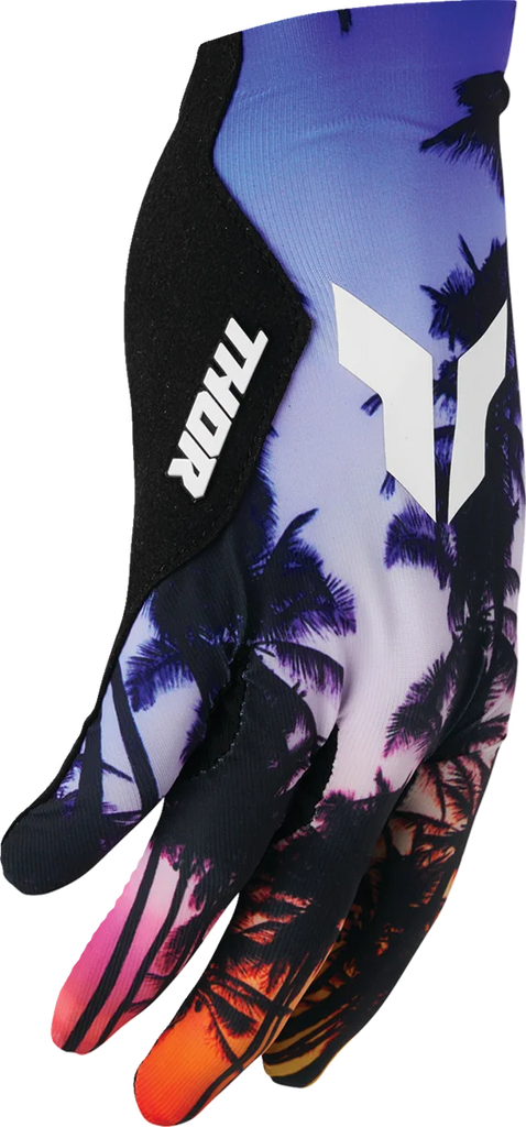 Thor SPORTMODE SD Gloves - Black - Medium - Back View