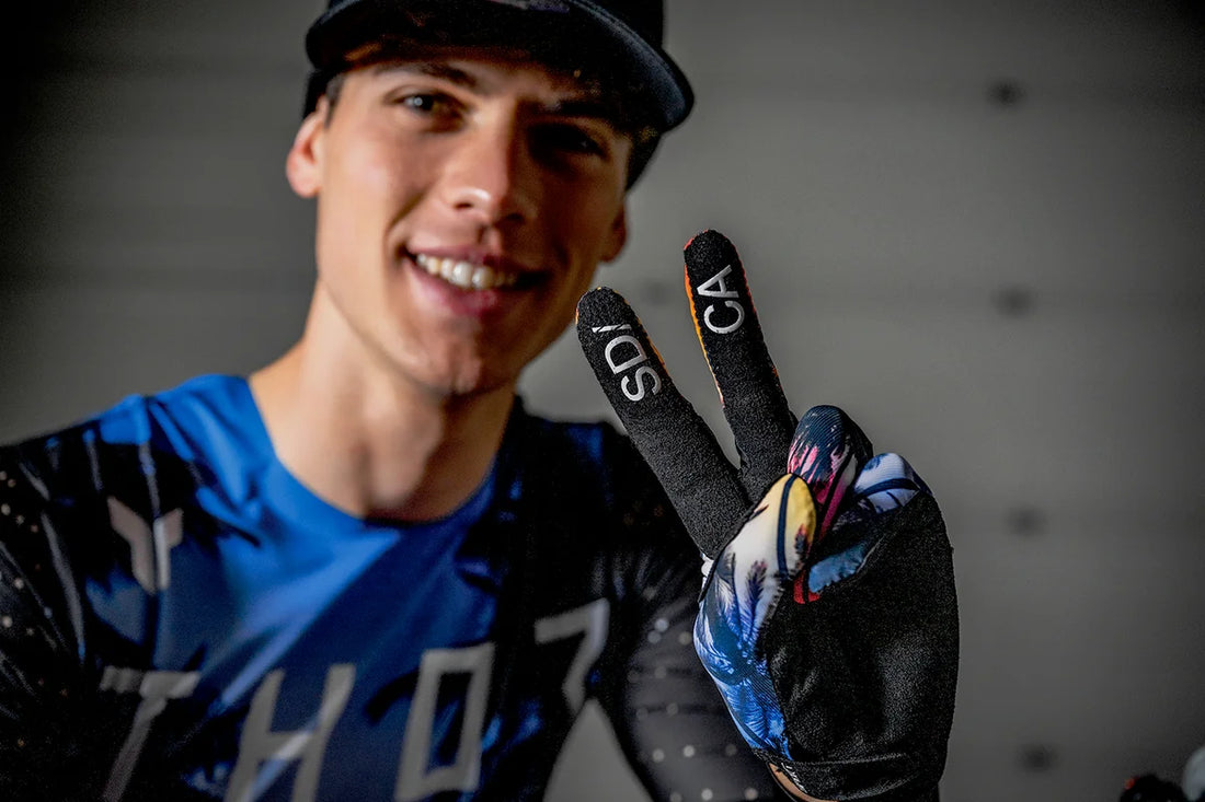 Thor SPORTMODE SD Gloves - Black - Medium - Additional View 5