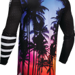 Load image into Gallery viewer, Thor SPORTMODE SD Jersey - Black - Medium - Back View