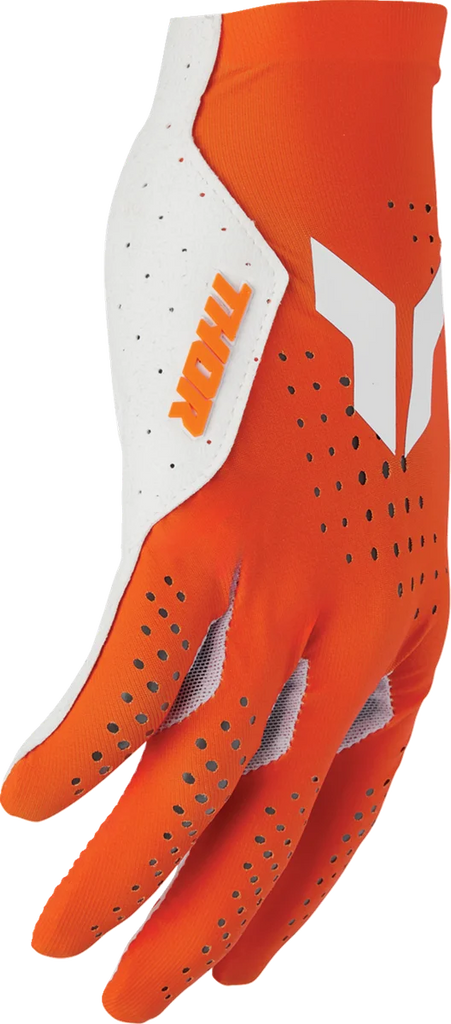Thor SPORTMODE Vented Gloves - Orange - XL - Side View