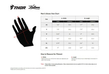 Load image into Gallery viewer, Thor SPORTMODE X-Ray Gloves - Black - Large - Additional View 5