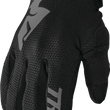 Load image into Gallery viewer, Thor Sector Gloves - Black/Gray - Small - Main Product View