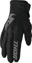 Load image into Gallery viewer, Thor Sector Gloves - Black/Gray - Small - Main Product View