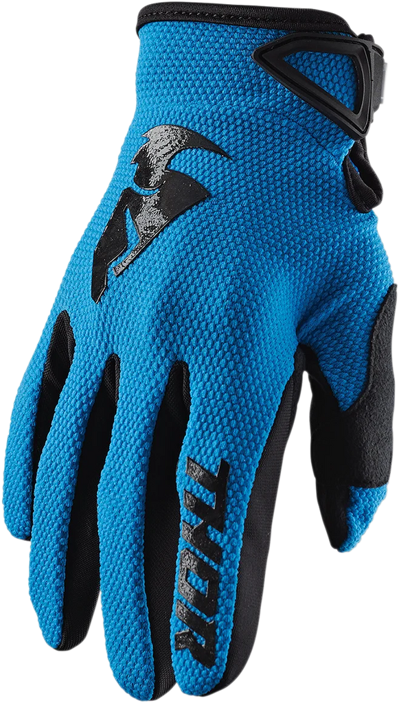 Thor Sector Gloves - Blue/Black - XS - Main Product View