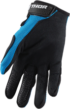 Load image into Gallery viewer, Thor Sector Gloves - Blue/Black - XS - Side View