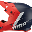 Load image into Gallery viewer, Thor Sector Helmet - Chev - Red/Navy - XS - Side View