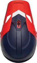 Load image into Gallery viewer, Thor Sector Helmet - Chev - Red/Navy - XS - Back View