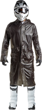 Load image into Gallery viewer, Thor Trench Rain Jacket - Black - One Size - Main Product View