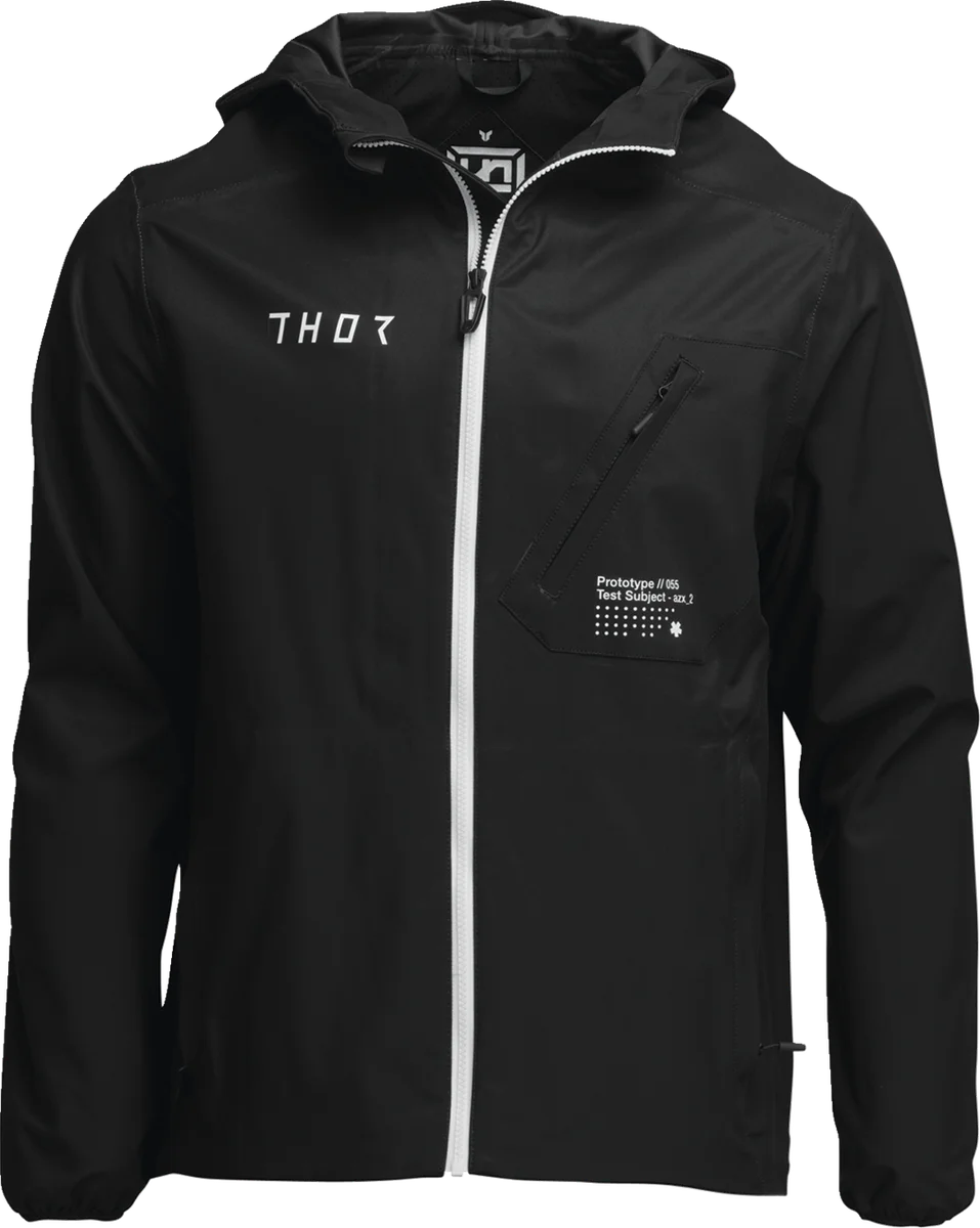 Thor Unit Light Shell Jacket - Black - XL - Side View