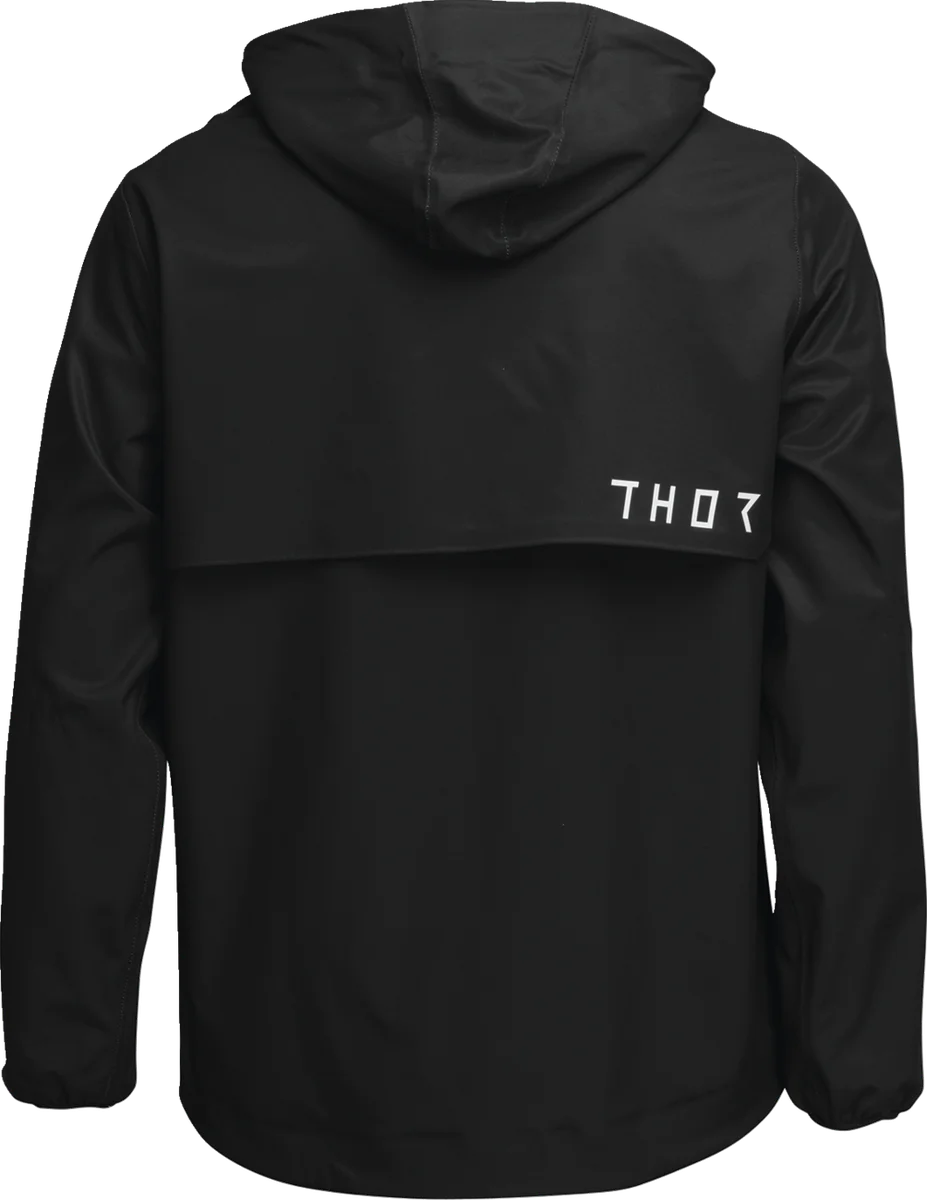 Thor Unit Light Shell Jacket - Black - XL - Back View