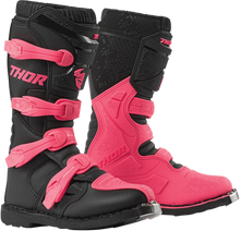 Load image into Gallery viewer, Thor Women's Blitz XP Boots - Black/Pink - Size 6 - Main Product View