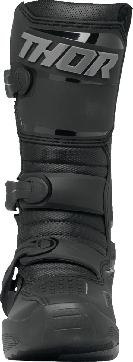 Thor Women's Blitz XR Boots - Black/Gray - Size 8 - Back View