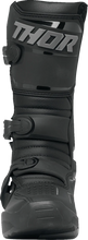 Load image into Gallery viewer, Thor Women's Blitz XR Boots - Black/Gray - Size 8 - Back View