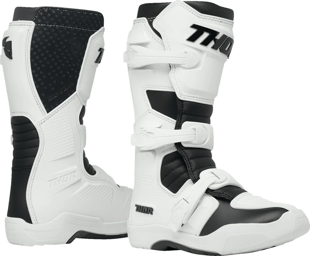 Thor Women's Blitz XR Boots - White/Black - Size 8 - Main Product View