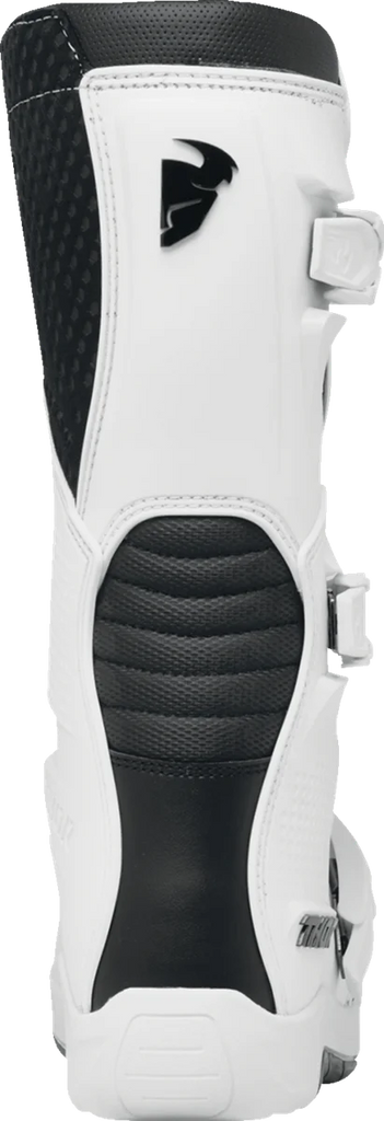 Thor Women's Blitz XR Boots - White/Black - Size 8 - Back View
