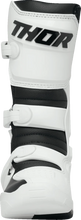 Load image into Gallery viewer, Thor Women's Blitz XR Boots - White/Black - Size 8 - Installation View