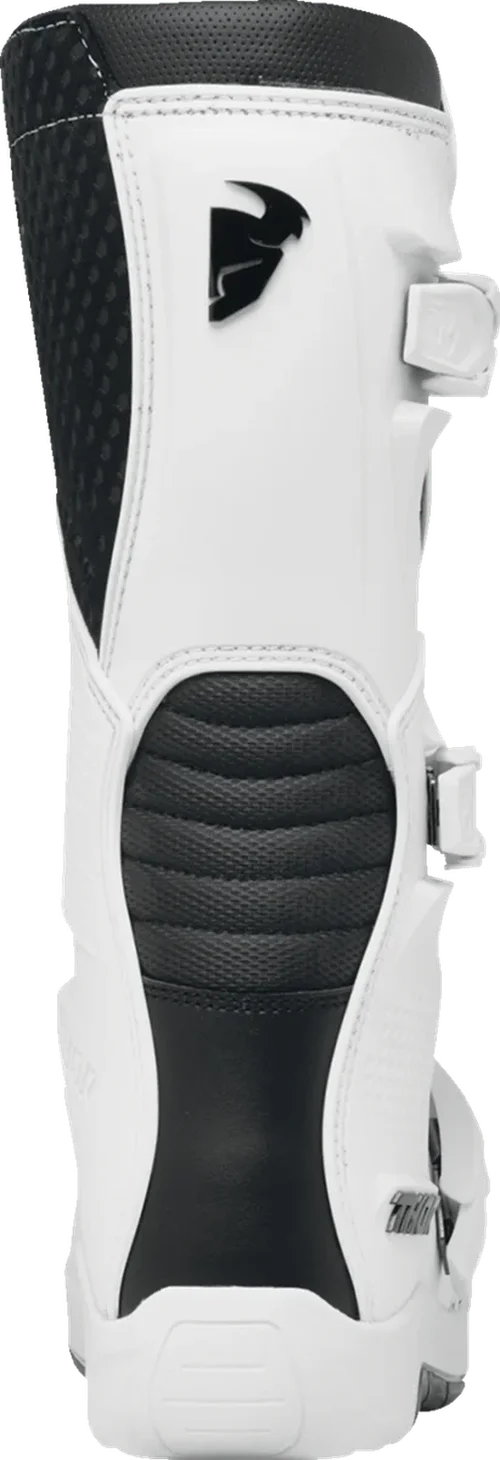 Thor Women's Blitz XR Boots - White/Black - Size 9 - Back View