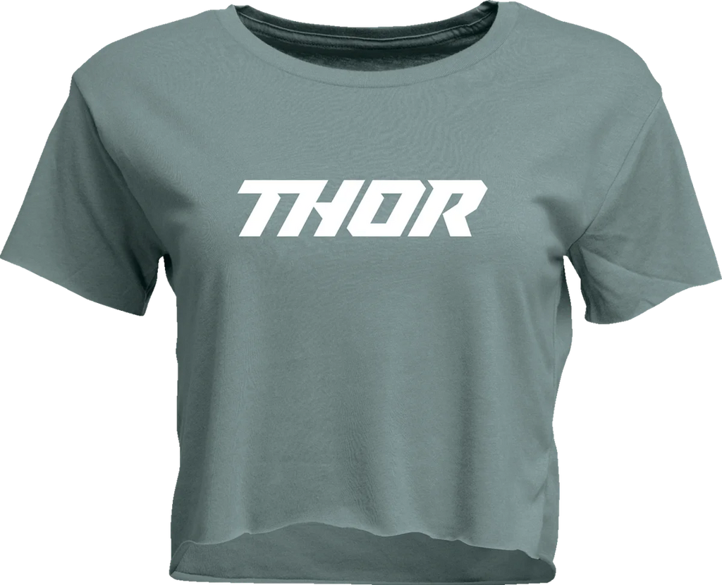 Thor Women's Corp Crop T-Shirt - Mineral - Small - Main Product View