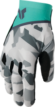 Load image into Gallery viewer, Thor Women's SPORTMODE Shadow Gloves - Teal - Large - Main Product View