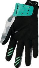 Load image into Gallery viewer, Thor Women's SPORTMODE Shadow Gloves - Teal - Large - Side View