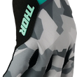 Load image into Gallery viewer, Thor Women's SPORTMODE Shadow Gloves - Teal - Large - Back View