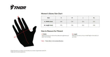 Load image into Gallery viewer, Thor Women's SPORTMODE Shadow Gloves - Teal - Large - Additional View 5