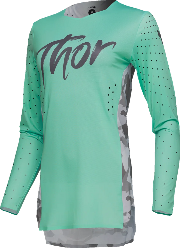 Thor Women's SPORTMODE Shadow Jersey - Teal - XL - Main Product View