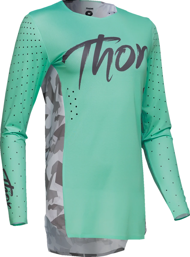 Thor Women's SPORTMODE Shadow Jersey - Teal - XL - Side View