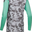 Load image into Gallery viewer, Thor Women's SPORTMODE Shadow Jersey - Teal - XL - Back View