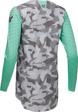 Load image into Gallery viewer, Thor Women's SPORTMODE Shadow Jersey - Teal - XL - Back View