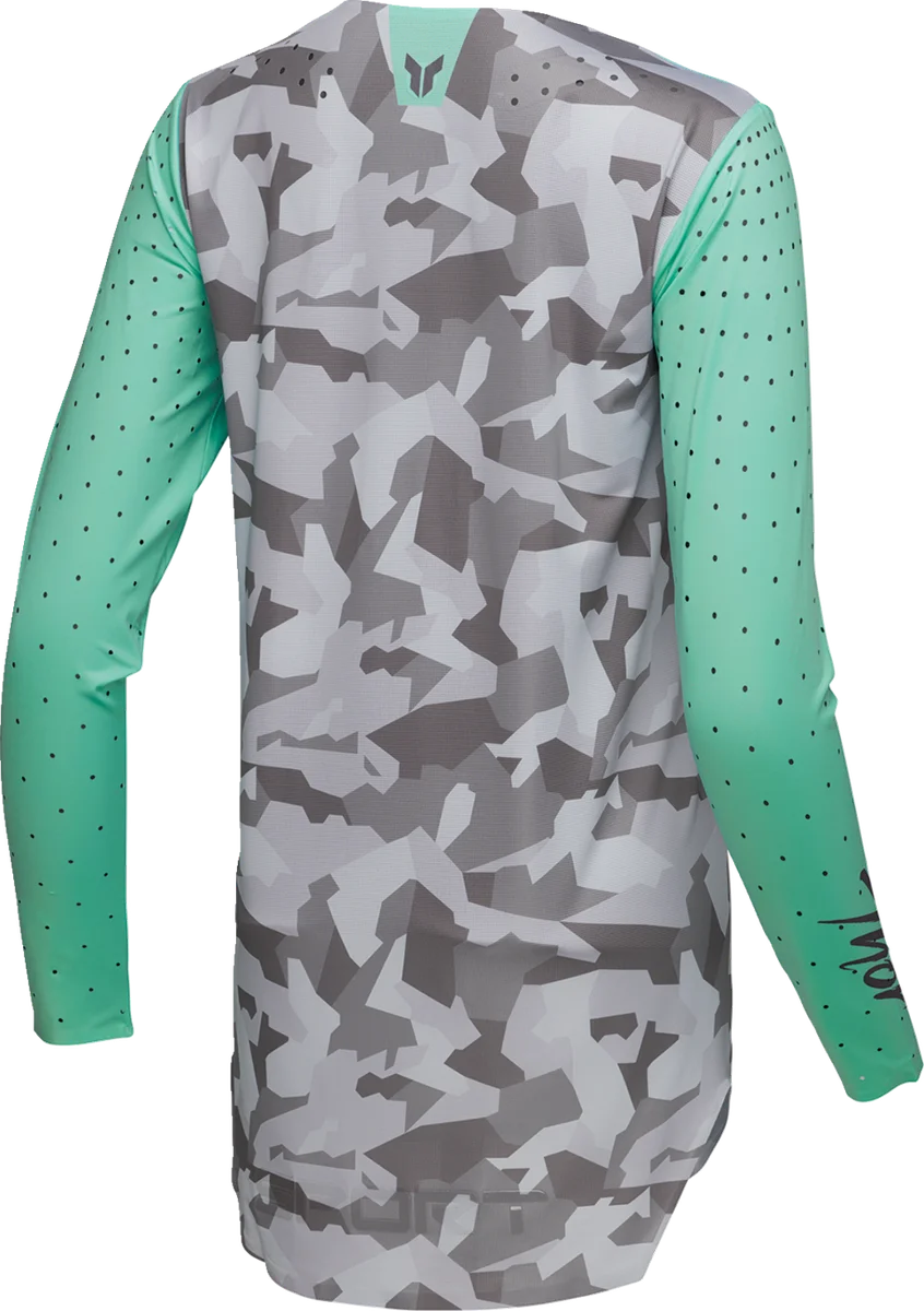 Thor Women's SPORTMODE Shadow Jersey - Teal - XL - Installation View