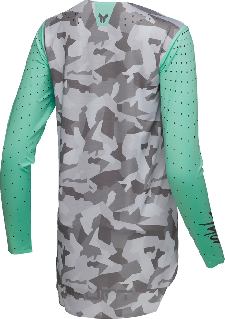 Thor Women's SPORTMODE Shadow Jersey - Teal - XL - Installation View