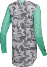 Load image into Gallery viewer, Thor Women's SPORTMODE Shadow Jersey - Teal - XL - Installation View